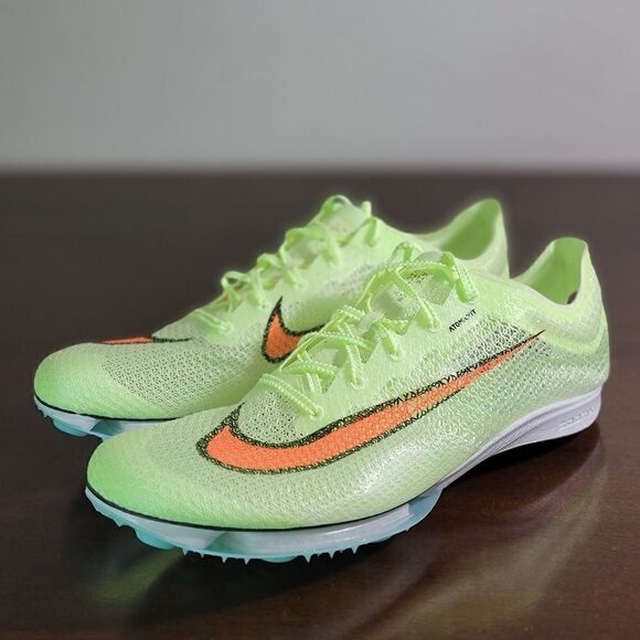 Nike Air Zoom Victory Running Spikes Shoes 12 Volt Hyper Orange CD4385 700 New - Picture 3 of 15